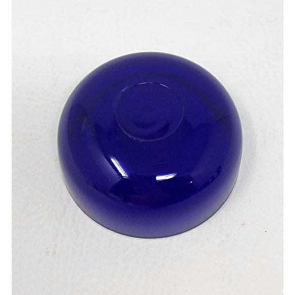 Mayell Silverplated Basket and Spoon w Cobalt Blue Glass Jam Relish Bowl England - Picture 12 of 16